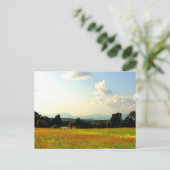 Blue Ridge Mountains Postkarte (Stehend Vorderseite)