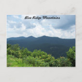 Blue Ridge Mountains Postkarte (Vorderseite)