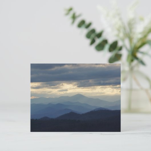 Blue Ridge Mountains Postkarte (Stehend Vorderseite)