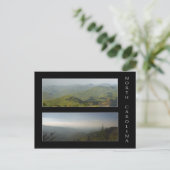 Blue Ridge Mountains Postkarte (Stehend Vorderseite)