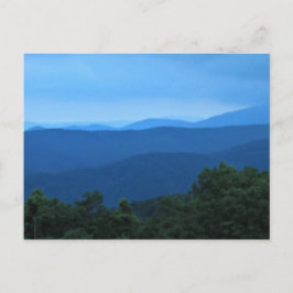 Blue Ridge Mountains Postkarte