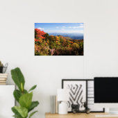 Blue Ridge Mountains Print Poster (Heimbüro)