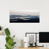Blue Ridge Mountains Print Poster (Heimbüro)