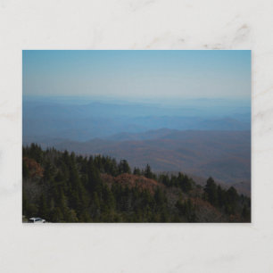 Blue Ridge Mountains rufen Reisebild Postkarte