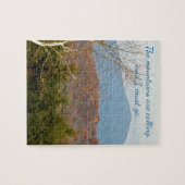 Blue Ridge Mountains sind nennend ich muss gehen | Puzzle (Horizontal)