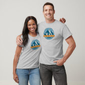 Blue Ridge Mountains Stars Moon T-Shirt (Unisex)