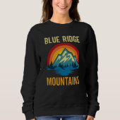 Blue Ridge Mountains Sunset Sweatshirt (Vorderseite)