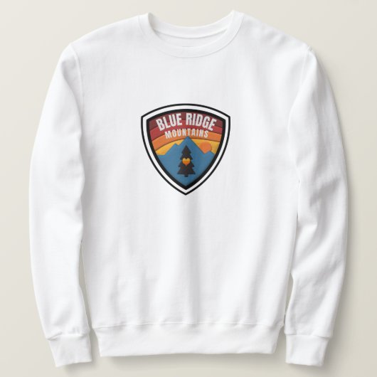 Blue Ridge Mountains Sweatshirt (Design vorne)