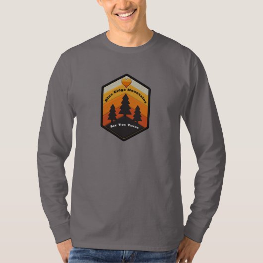 Blue Ridge Mountains T - Shirt (Vorderseite)