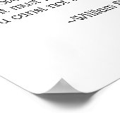 Blue Ridge Mountains und Hamlet Quote Foto Poster (Ecke)