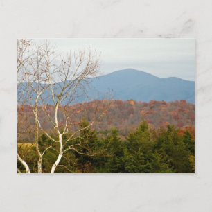 Blue Ridge Mountains VA Landscape Foto Shenandoah Postkarte