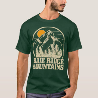 Blue Ridge Mountains Vintag Vintag 3 T-Shirt