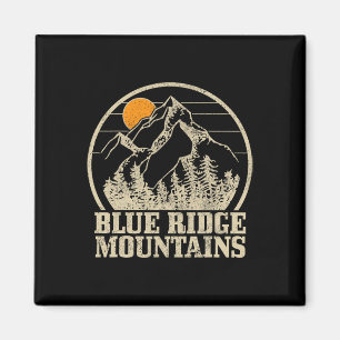 Blue Ridge Mountains Vintage Berge USA Amerika Magnet