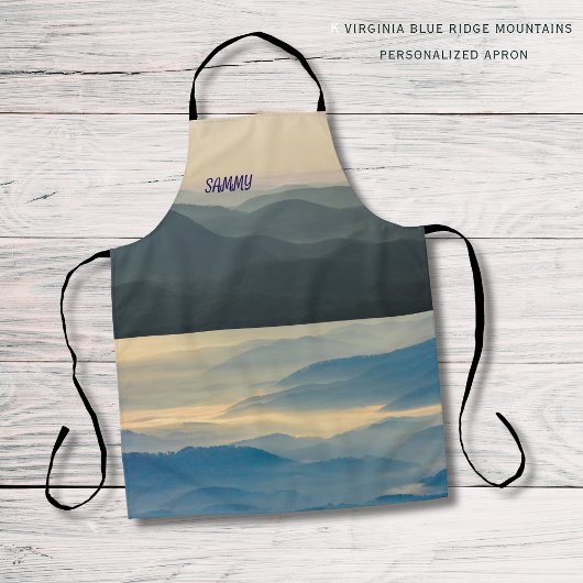 Blue Ridge Mountains Virginia Apron Schürze
