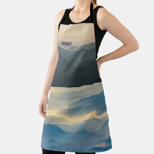 Blue Ridge Mountains Virginia Apron Schürze (InSitu)