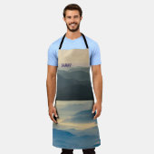 Blue Ridge Mountains Virginia Apron Schürze (Getragen)