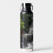 Blue Ridge Mountains Wasserfall Trinkflasche (Vorne)