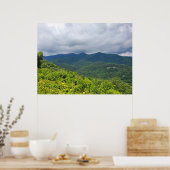 Blue Ridge Parkway Clouds Poster (Küche)