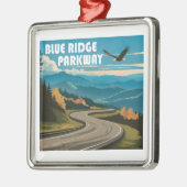 Blue Ridge Parkway Eagle Ornament Aus Metall (Links)
