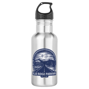 Blue Ridge Parkway Forest Edelstahlflasche