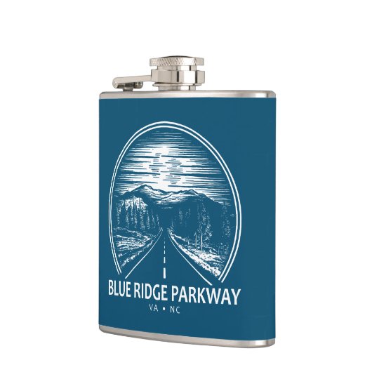 Blue Ridge Parkway Forest Flachmann (Links)