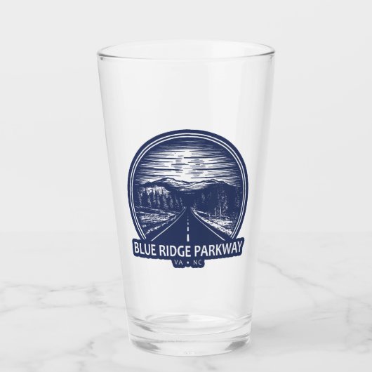 Blue Ridge Parkway Forest Glas (Vorderseite)