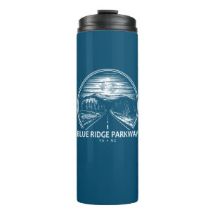 Blue Ridge Parkway Forest Thermosbecher