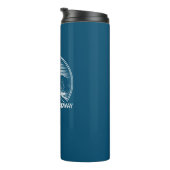 Blue Ridge Parkway Forest Thermosbecher (Nach rechts gedreht)