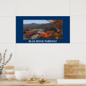Blue Ridge Parkway Foto Poster (Küche)