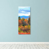 Blue Ridge Parkway Herbst Blick auf Pilotenberg Leinwanddruck (Insitu (Holzboden))