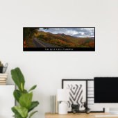 Blue Ridge Parkway im Herbst Poster (Heimbüro)