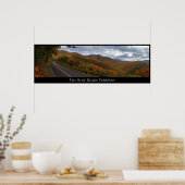 Blue Ridge Parkway im Herbst Poster (Küche)