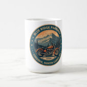 Blue Ridge Parkway Landschaftlich Autobahn Autobah Kaffeetasse (Mittel)