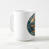 Blue Ridge Parkway Landschaftlich Byway Virginia N Kaffeetasse (Vorderseite Links)