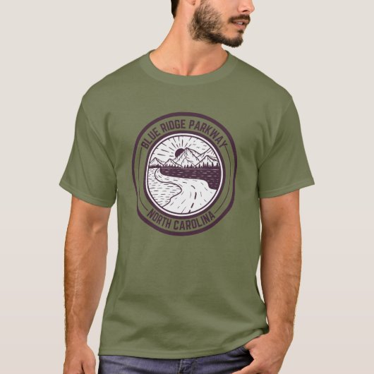 Blue Ridge Parkway Landschaftlich Byway Virginia N T-Shirt (Vorderseite)