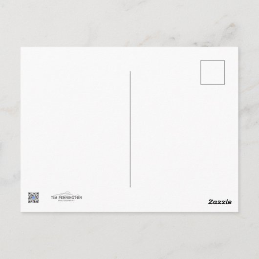 Blue Ridge Parkway Layers Postkarte (Rückseite)