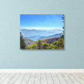 Blue Ridge Parkway Leinwanddruck (Insitu (Holzboden))