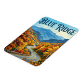Blue Ridge Parkway Magnet (Linke Seite)