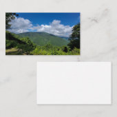 Blue Ridge Parkway - Mountains Visitenkarte (Vorne/Hinten)