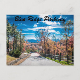 Blue Ridge Parkway NC Postkarte