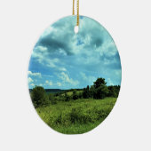 Blue Ridge Parkway near Floyd, Virginia Keramik Ornament (Rechts)