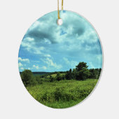 Blue Ridge Parkway near Floyd, Virginia Keramik Ornament (Links)