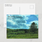Blue Ridge Parkway near Floyd, Virginia Postcard Postkarte (Vorne/Hinten)