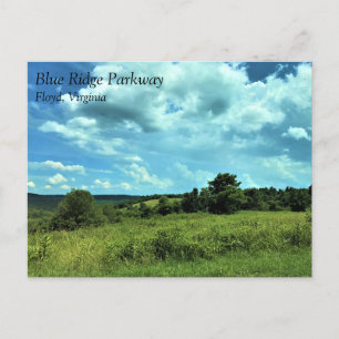 Blue Ridge Parkway near Floyd, Virginia Postcard Postkarte
