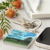 Blue Ridge Parkway near Floyd, Virginia Schlüsselanhänger (Vorderseite rechts)