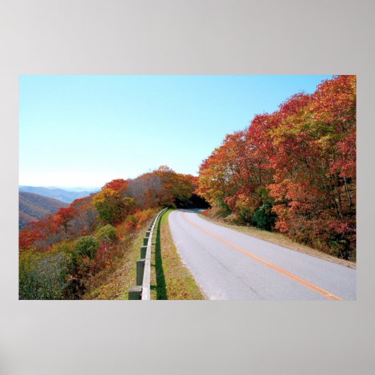 Blue Ridge Parkway Poster (Vorne)