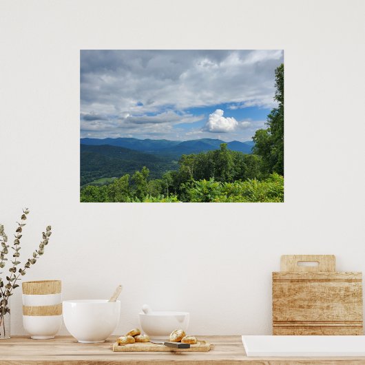 Blue Ridge Parkway Poster (Küche)