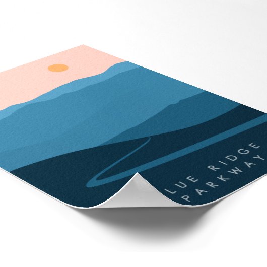 Blue Ridge Parkway Poster (Ecke)