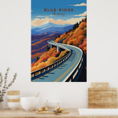 Blue Ridge Parkway Poster (Küche)