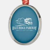 Blue Ridge Parkway Recreational Vehicle Ornament Aus Metall (Links)
